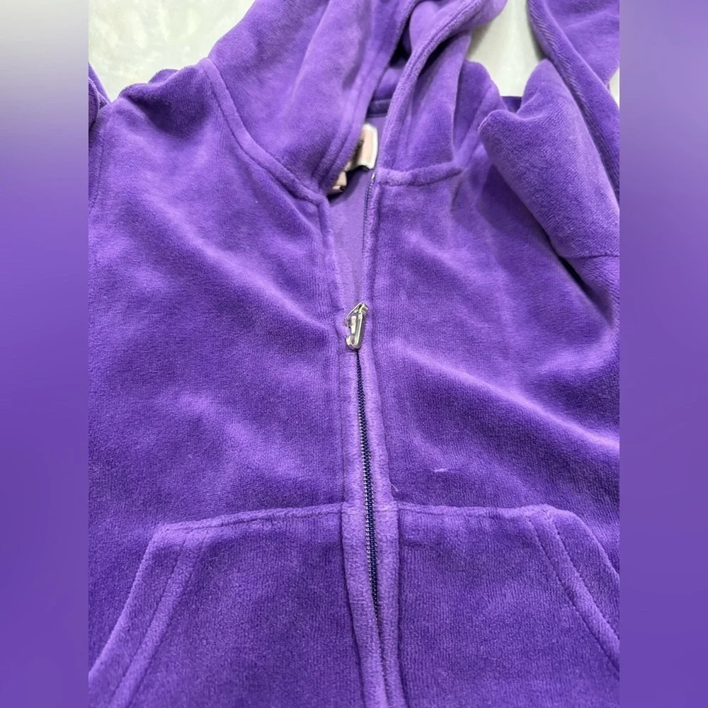 Vintage Juicy Couture Girls Velvet Sweater